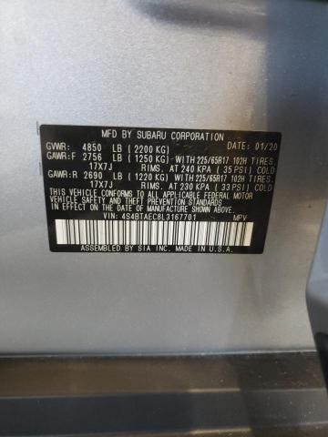 4S4BTAEC8L3167701 Subaru Outback Premium