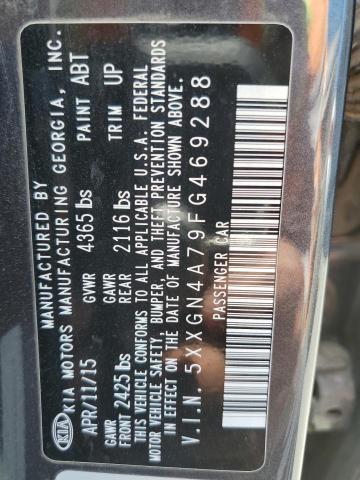 5XXGN4A79FG469288 KIA OPTIMA EX