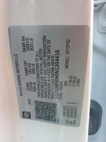 2022 GMC CANYON AT4 1GTG6FEN0N1204416