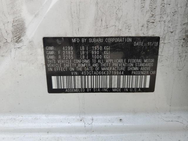 4S3GTAD66K3719944 Subaru Impreza Premium
