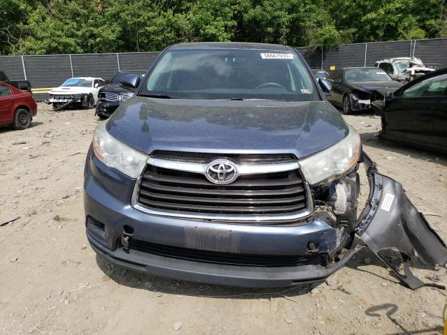 VIN 5TDBKRFH2ES044896 2014 Toyota Highlander, LE no.5