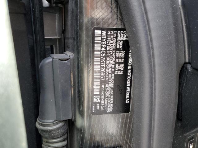 2019 BMW I3 REX - WBY8P4C57K7F26957