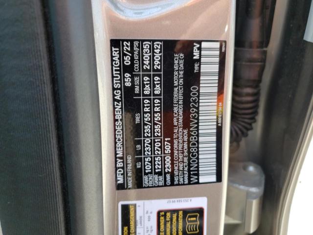 2022 MERCEDES-BENZ GLC 300 - W1N0G8DB6NV392300