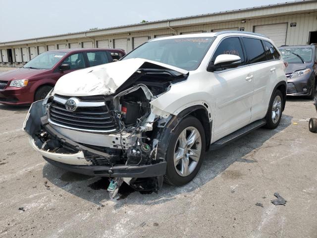 VIN 5TDDKRFH0ES027457 2014 Toyota Highlander, Limited no.1