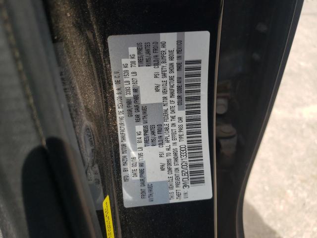 2016 TOYOTA SCION 3MYDLBZV0GY133300