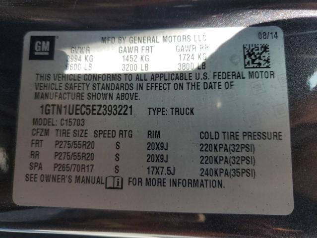 1GTN1UEC5EZ393221 GMC Sierra C1500 Sle