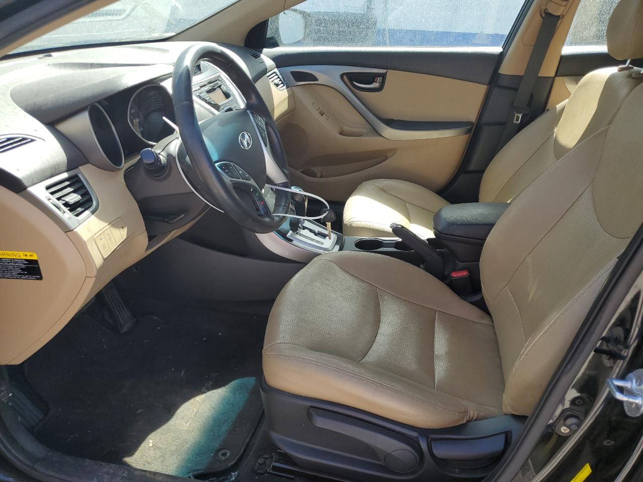 KMHDH4AEXCU285827 2012 Hyundai Elantra Gls