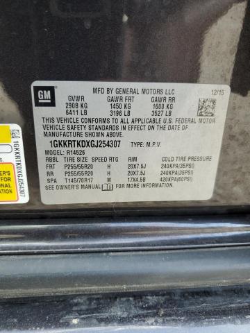 1GKKRTKDXGJ254307 GMC Acadia Denali