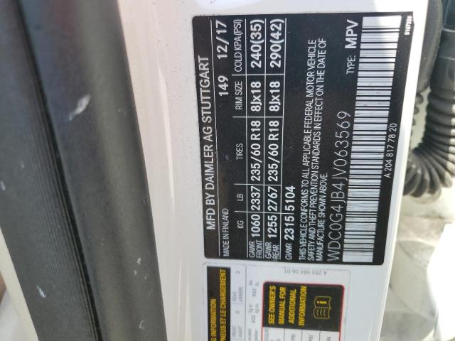 WDC0G4JB4JV063569 Mercedes-Benz GLC 300
