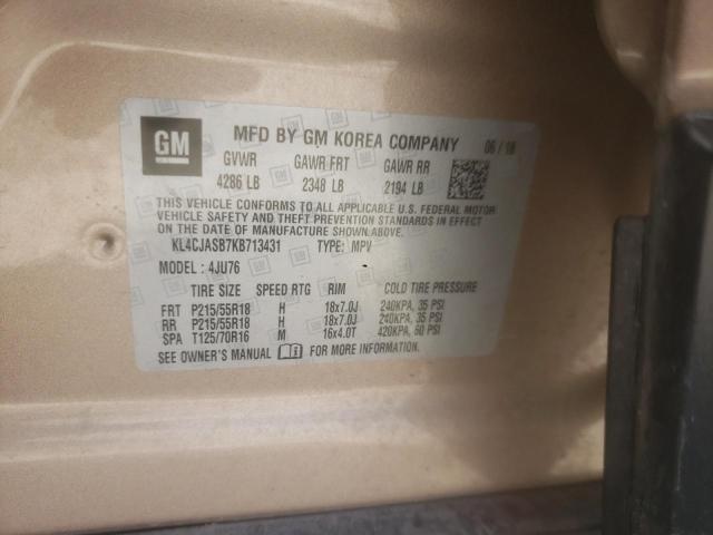 KL4CJASB7KB713431 Buick Encore Preferred