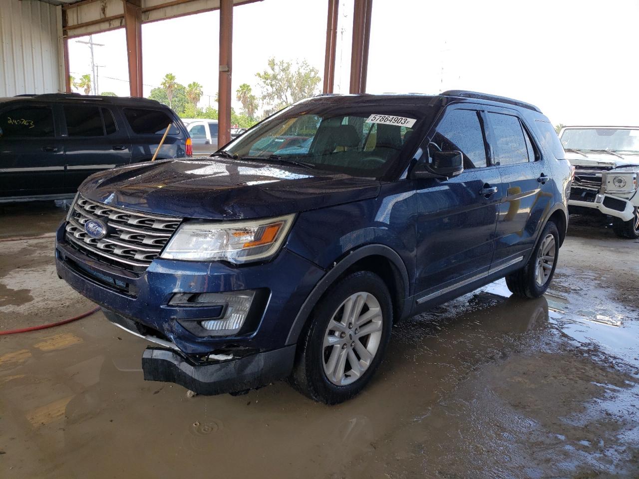 1FM5K7D80HGA55233 FORD EXPLORER 2017