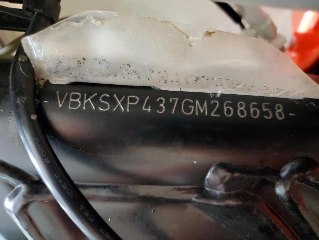 2016 KTM 350 VBKSXP437GM268658