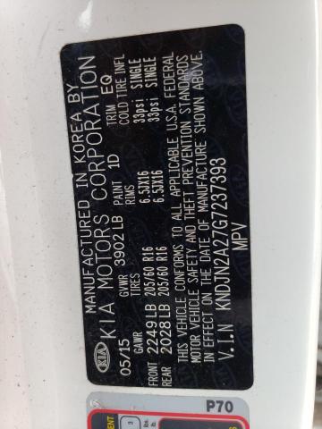 2016 KIA SOUL - KNDJN2A27G7237393