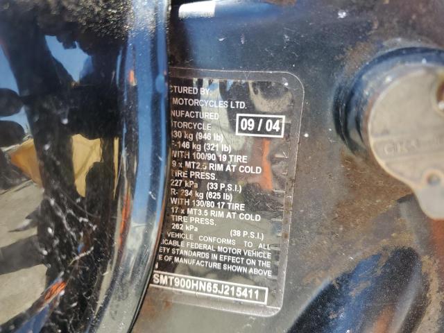 2005 TRIUMPH MOTORCYCLE BONNEVILLE - SMT900HN65J215411