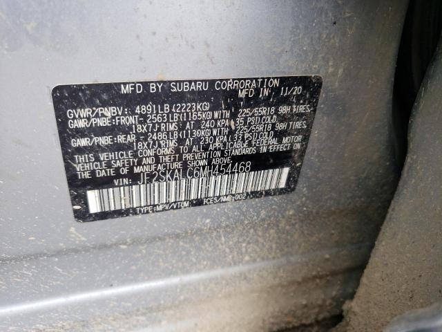 JF2SKALC6MH454468 Subaru Forester Sport