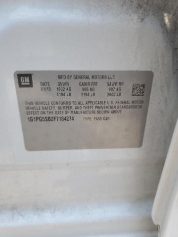 2015 CHEVROLET CRUZE LTZ - 1G1PG5SB2F7184274