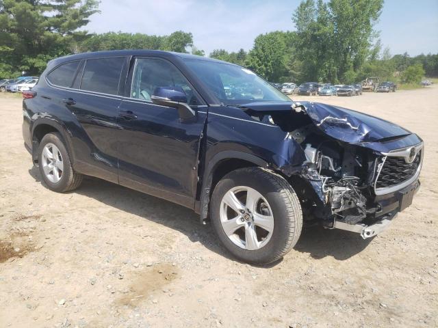 VIN 5TDCZRBH8LS045313 2020 Toyota Highlander, L no.4