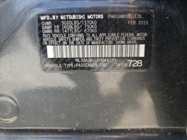 ML32A3HJ1FH044199 Mitsubishi MIRAGE DE