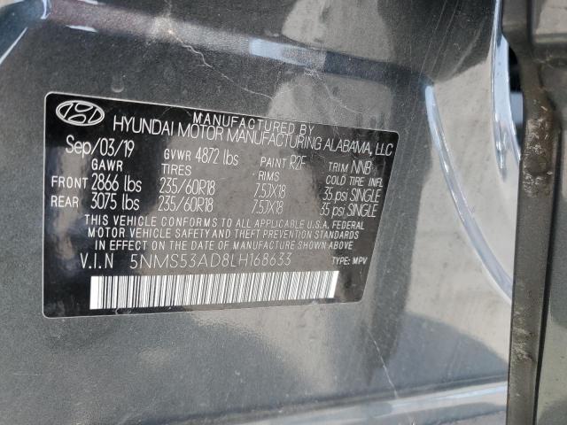 2020 HYUNDAI SANTA FE L - 5NMS53AD8LH168633