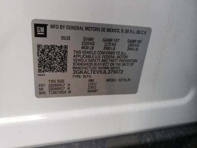 2018 GMC TERRAIN SL - 3GKALTEV9JL375072