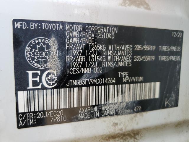 2021 TOYOTA RAV4 PRIME - JTMGB3FV9MD014264
