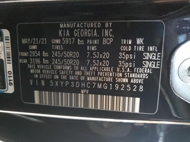 5XYP3DHC7MG192528 KIA Telluride Ex