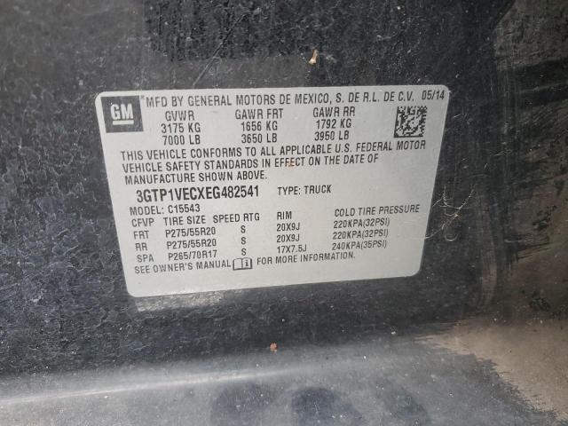 3GTP1VECXEG482541 GMC Sierra C1500 Slt