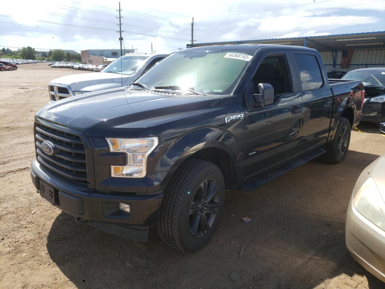 2017 Ford F150 Supercrew vin: 1FTEW1EPXHKE35348