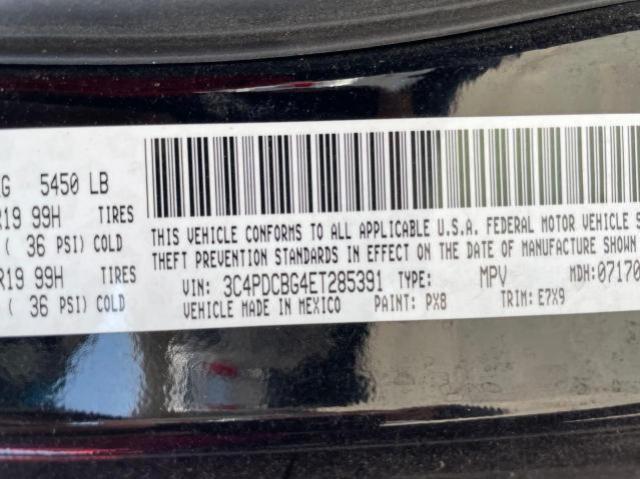 3C4PDCBG4ET285391 Dodge Journey Sxt