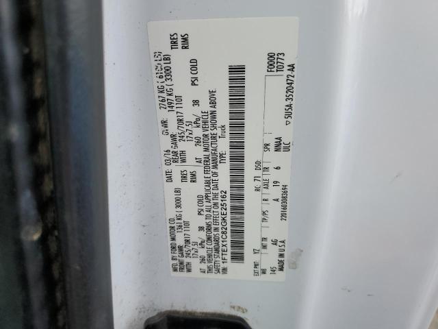 1FTEX1C82GKE25162 Ford F150 Super Cab