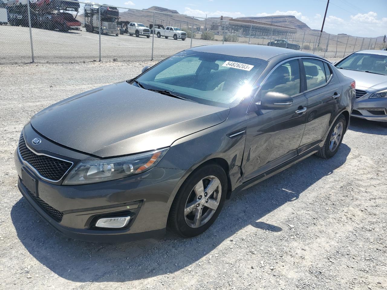 5XXGM4A76EG307684 2014 Kia Optima Lx