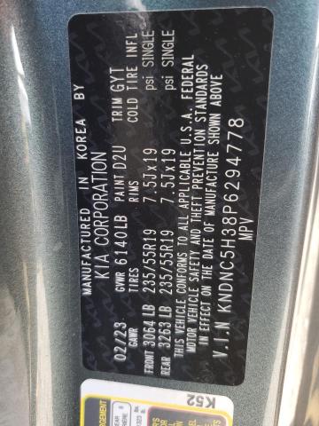 KNDNC5H38P6294778 KIA Carnival Ex