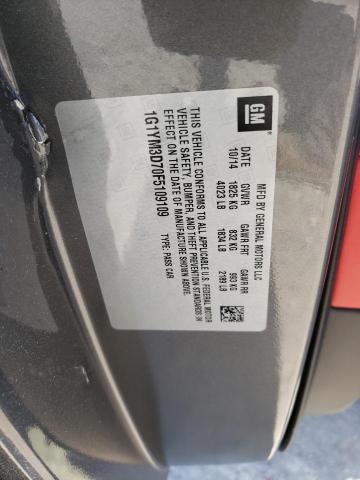 2015 CHEVROLET CORVETTE S - 1G1YM3D70F5109109