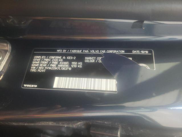 2020 VOLVO V60 T6 MOM YV1A22SK7L1363719