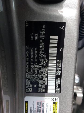 2022 LEXUS NX 350 2T2KGCEZ1NC004953