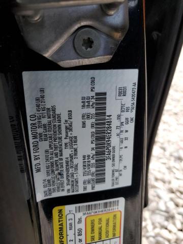 3FA6P0K94ER284814 Ford Fusion Titanium