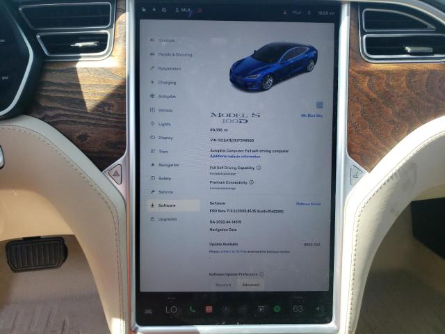 5YJSA1E25JF246583 Tesla MODEL S