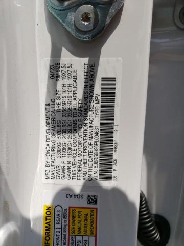 2023 HONDA CR-V SPORT - 5J6RS6H96PL004631