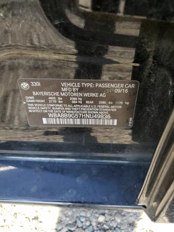WBA8B9G57HNU49836 BMW 330 I