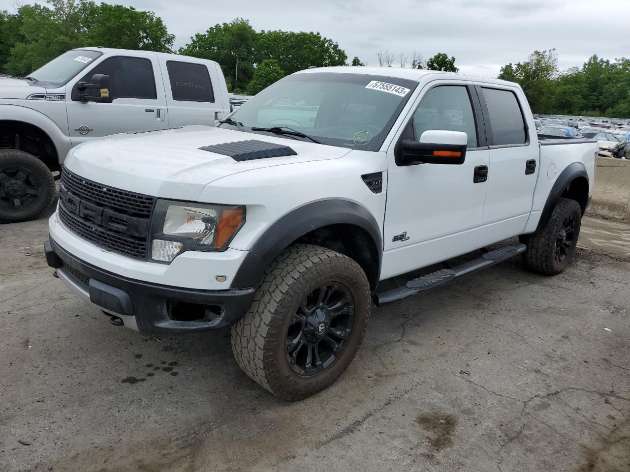 2012 Ford F150 Svt Raptor vin: 1FTFW1R63CFB75527