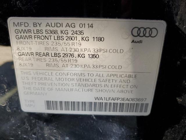 VIN WA1LFAFP3EA083697 2014 Audi Q5, Premium Plus no.13