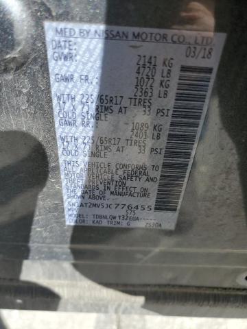 5N1AT2MV5JC776455 Nissan ROGUE S