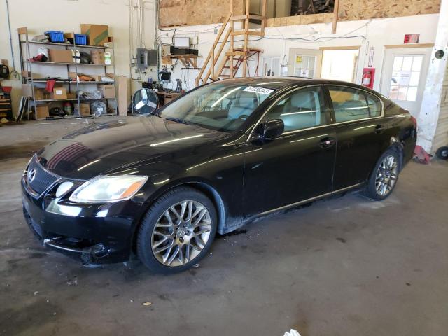 LEXUS GS 300 2006 black  gas JTHCH96S960017602 photo #1