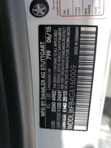 2016 MERCEDES-BENZ CLS 400 - WDDLJ6FB4GA160009
