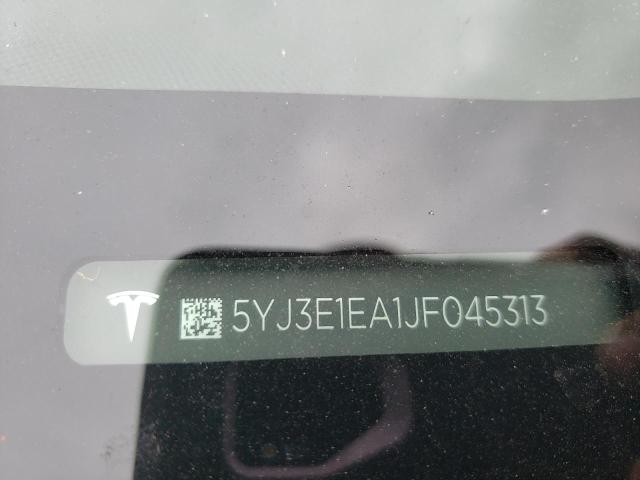 5YJ3E1EA1JF045313 Tesla MODEL 3