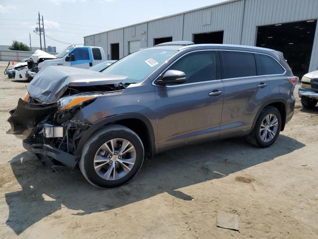 VIN 5TDJKRFH7ES022811 2014 Toyota Highlander, Xle no.1