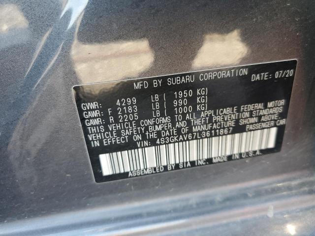 4S3GKAV67L3611867 Subaru Impreza Premium