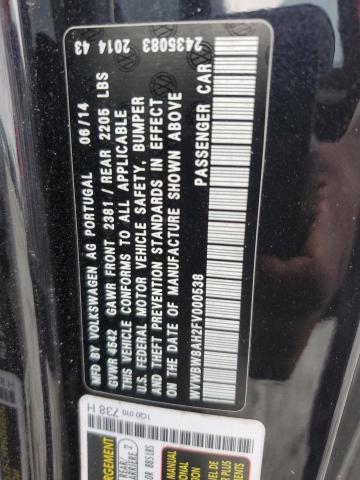 2015 VOLKSWAGEN EOS KOMFOR - WVWBW8AH2FV000538