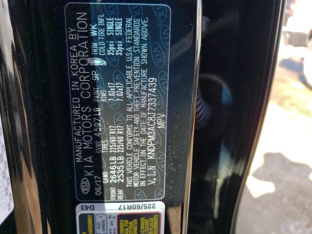 KNDPM3AC8J7337439 KIA Sportage Lx