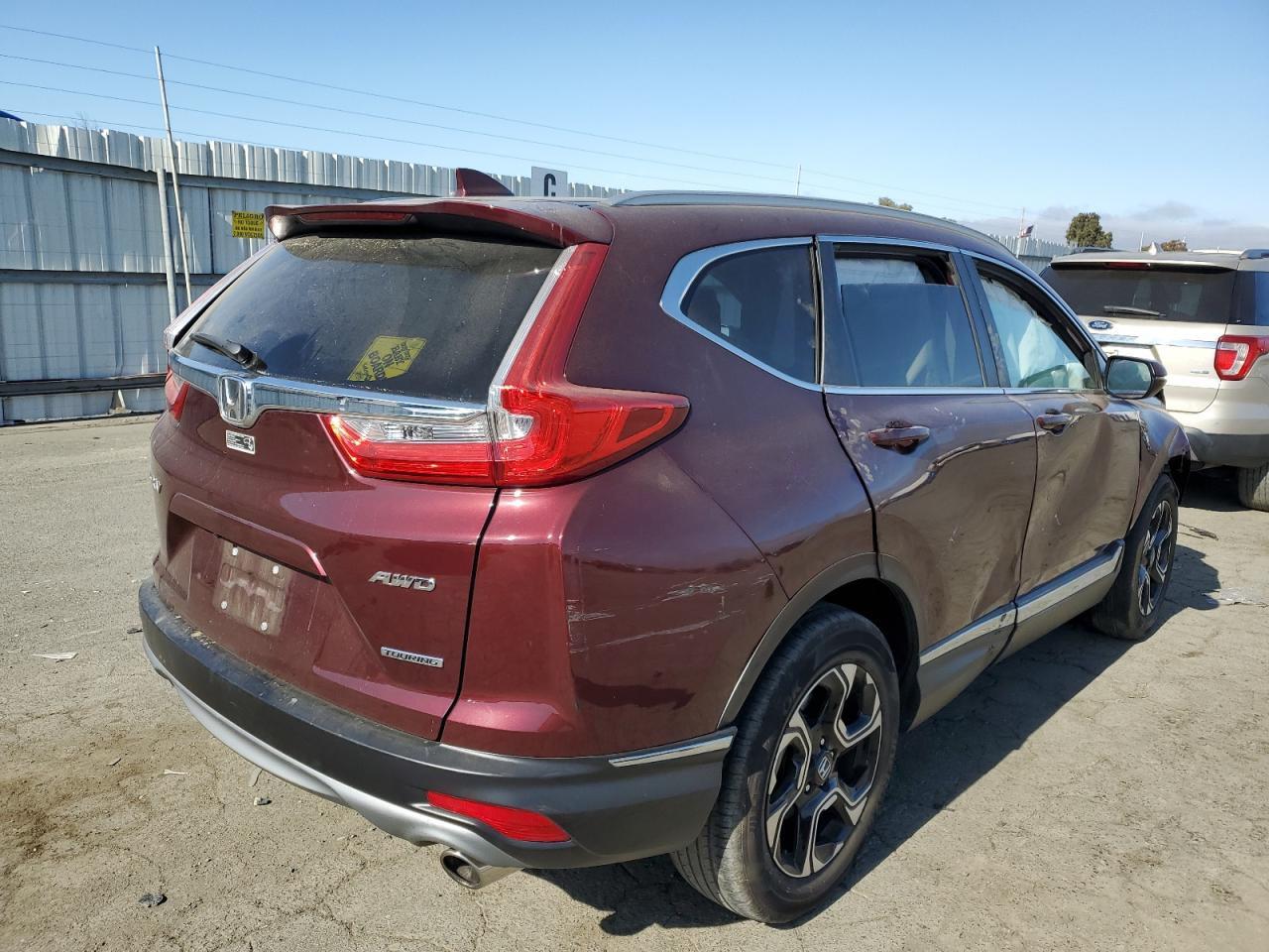 7FARW2H90KE025641 HONDA CRV 2019
